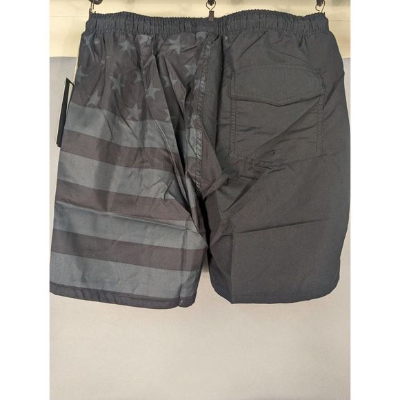 NEW Surfmentality Men's Shorts Surf Swim Beach XXL American Flag Beach Wear NWT - Picture 5 of 14